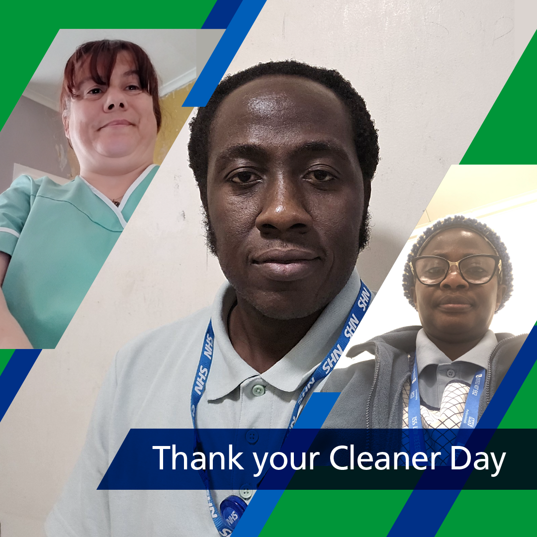 Photo collage of cleaners