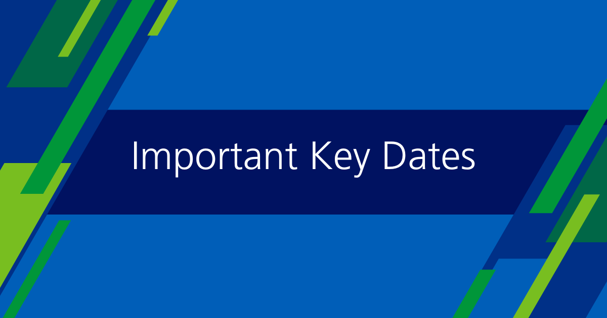 August 24 Important Key Dates