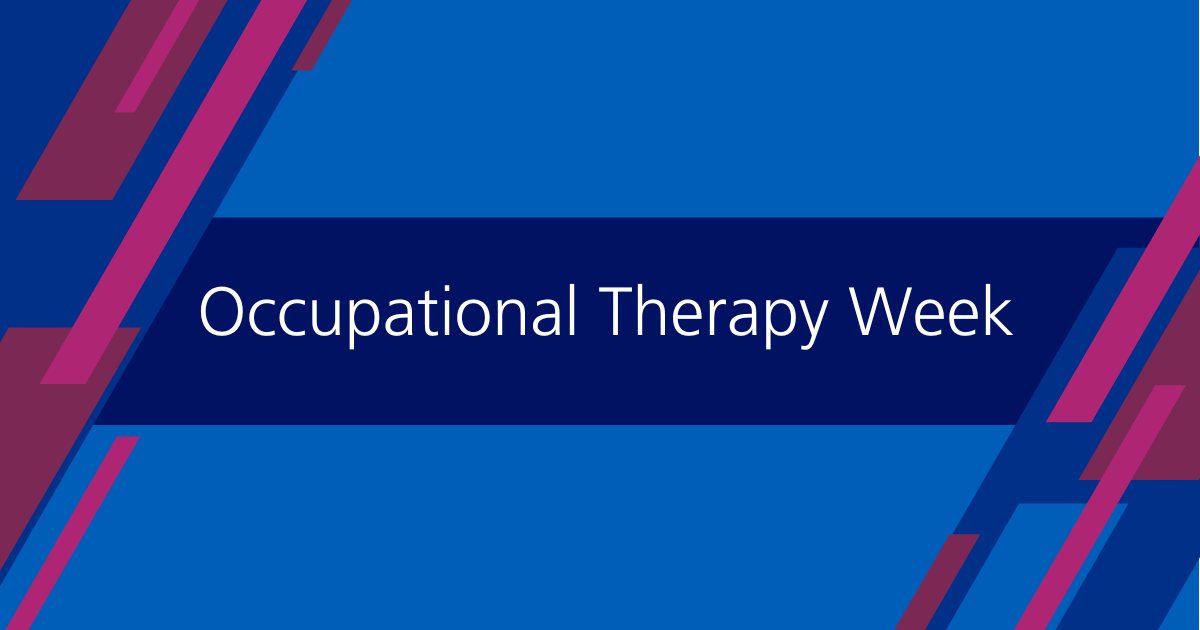 Occupational Therapy Week NHS Professionals