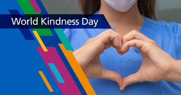 Image with the text: World Kindness Day