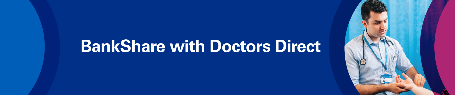 BankShare with Doctors Direct page banner